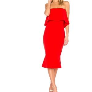 Revolve LIKELY red dress